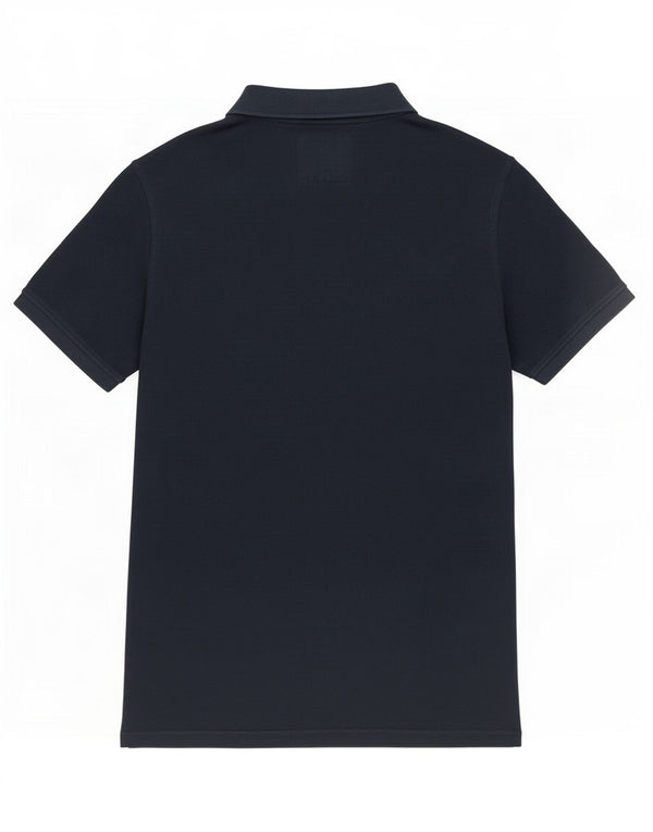 Camisa polo masculina XL da Crew Clothing algodão azul marinho