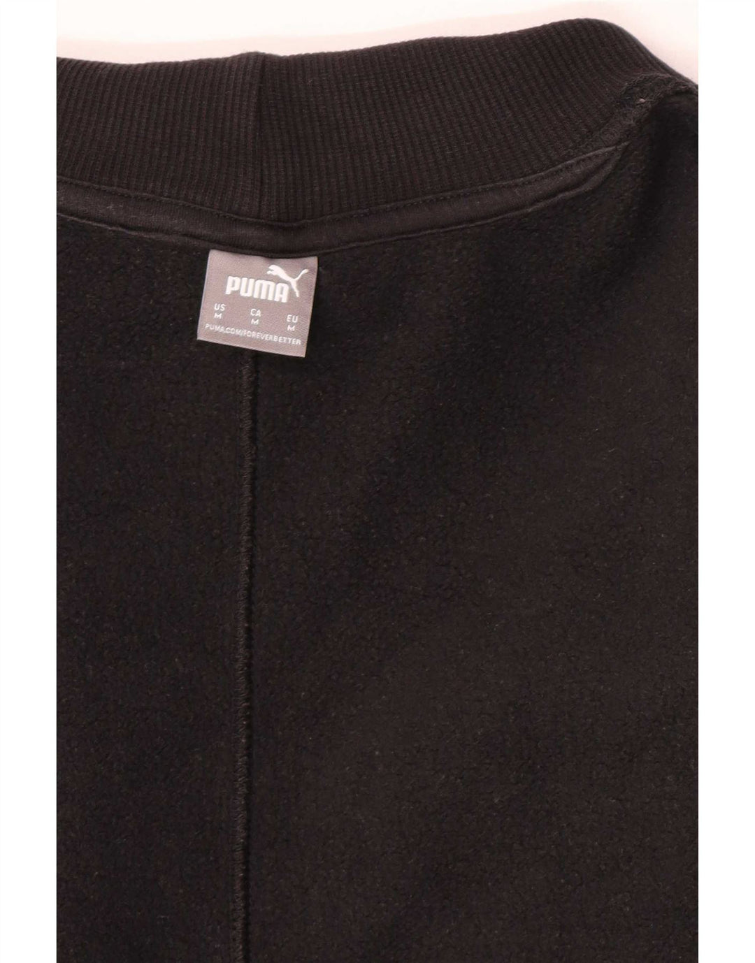 Puma moletom feminino jumper UK 14 médio preto