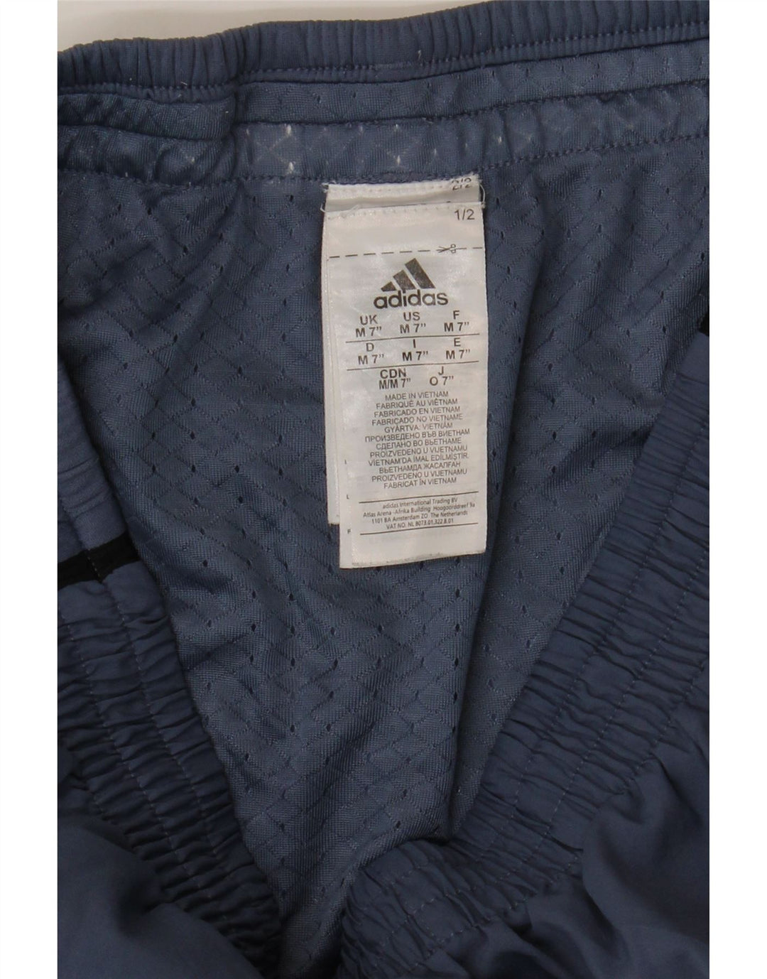 ADIDAS Mens Climacool Sport Shorts Médio Azul Colourblock Poliéster