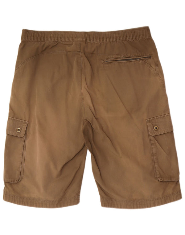 Adidas Mens Cargo Shorts Médio W32 Marrom