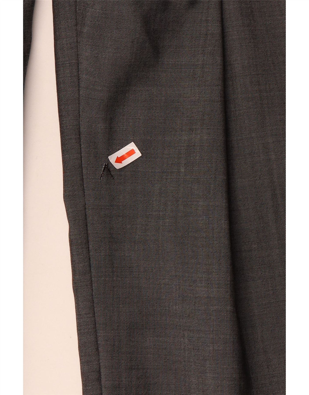 Calça masculina Marks & Spencer Autograph Straight Suit W34 L31 Lã Cinza