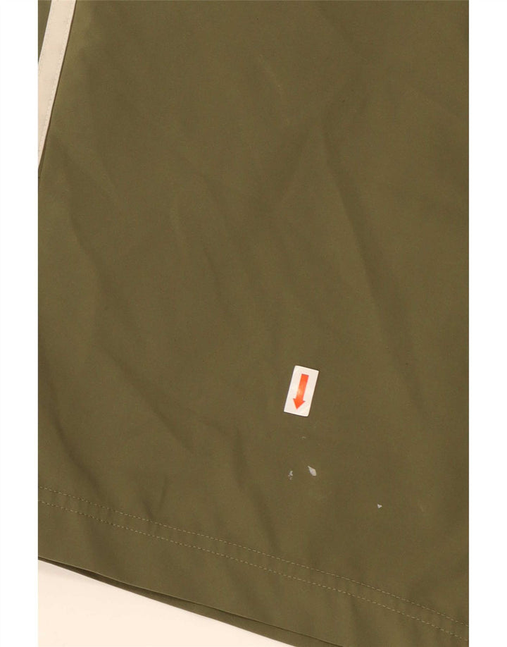 Shorts esportivos masculinos Adidas grande poliéster cáqui