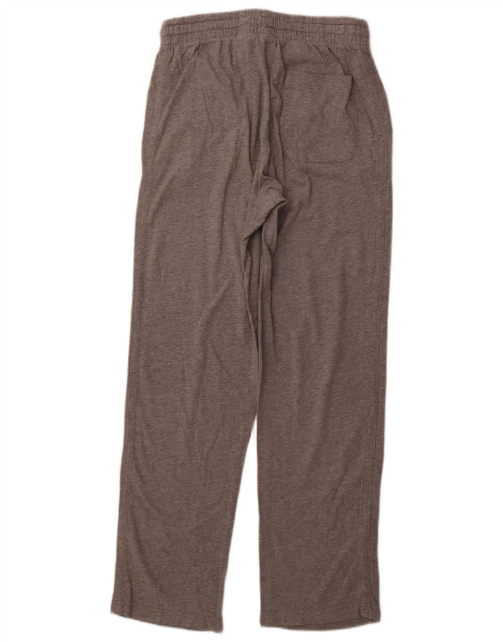 Calça de treino masculina NIKE cinza médio manchado de algodão