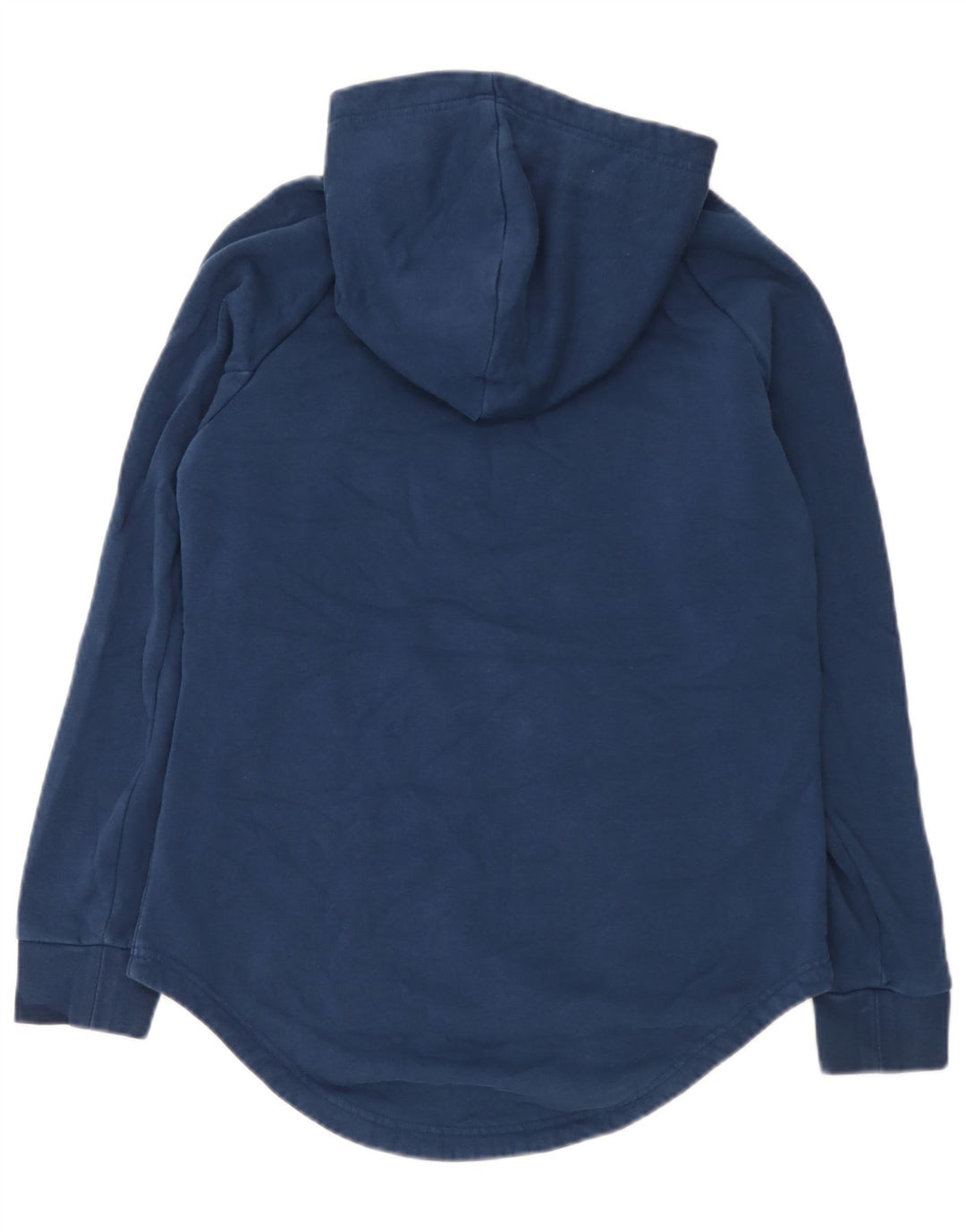Adidas Mens Graphic Hoodie Jumper Médio Algodão Azul