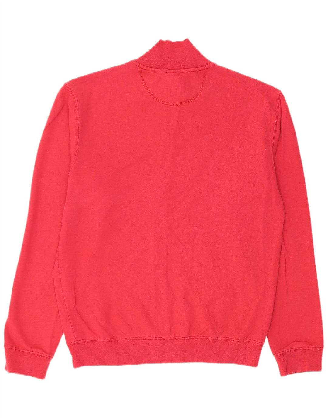 Russell Athletic Mens Treino Top Jacket Pequeno Algodão Vermelho