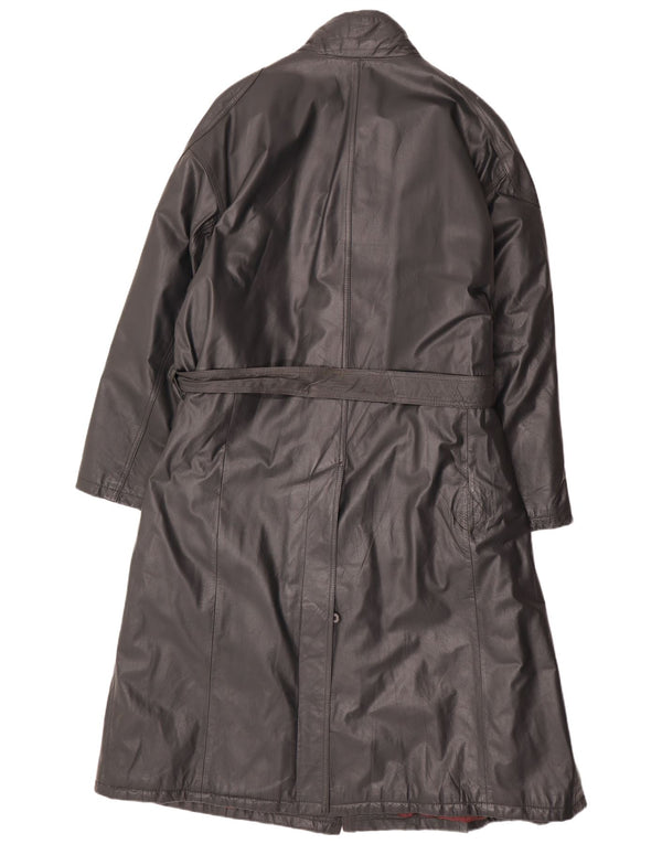 Casaco de couro masculino Montes IT 56 3XL couro preto