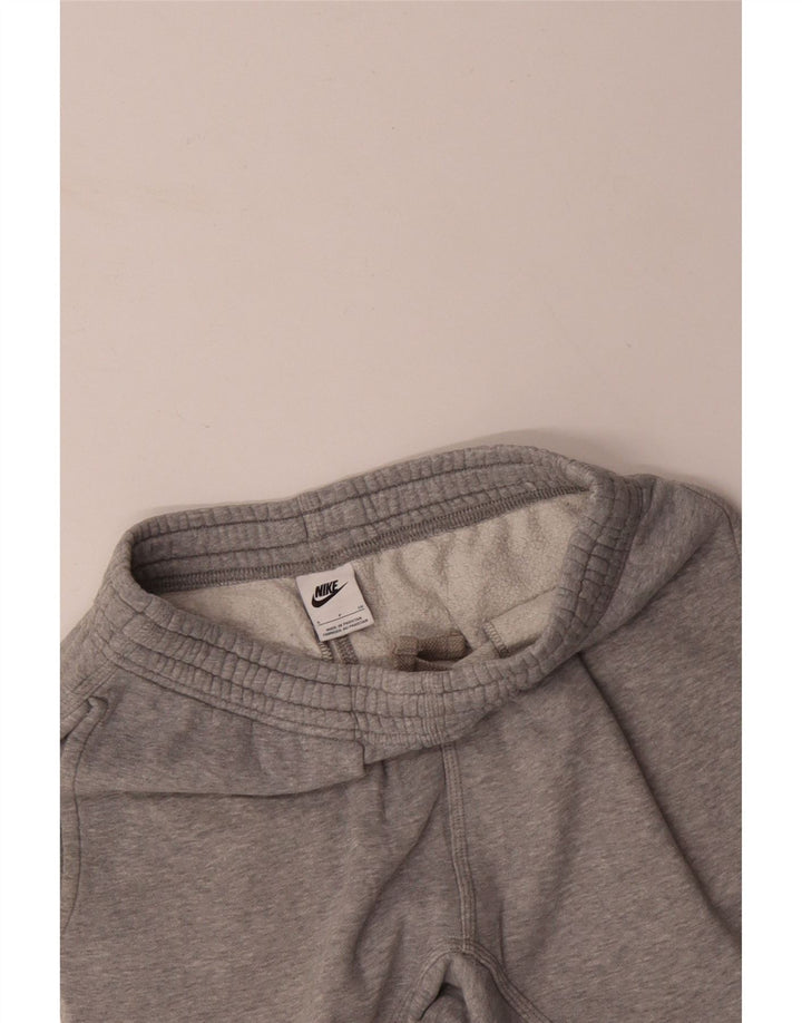 Calça de treino masculina NIKE Joggers pequeno cinza algodão