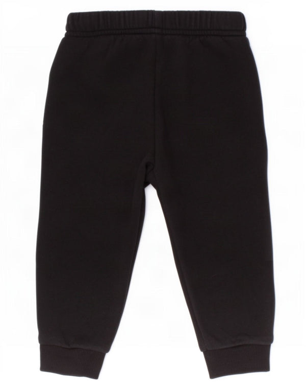 Adidas bebê meninos joggers calças de treino 6-9 meses algodão preto
