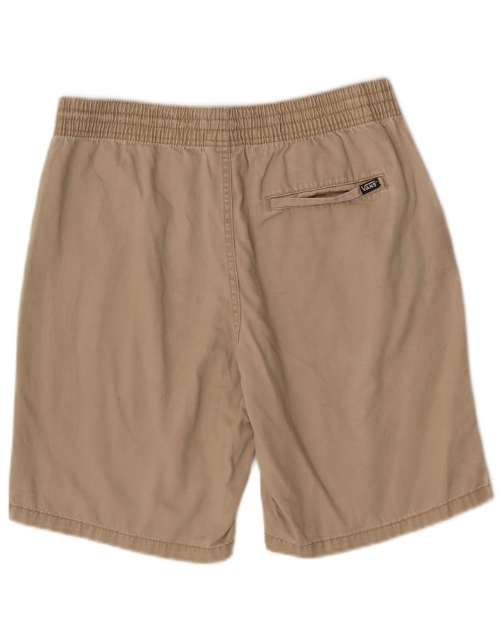 Vans Masculino Casual Shorts Médio W32 Algodão Bege