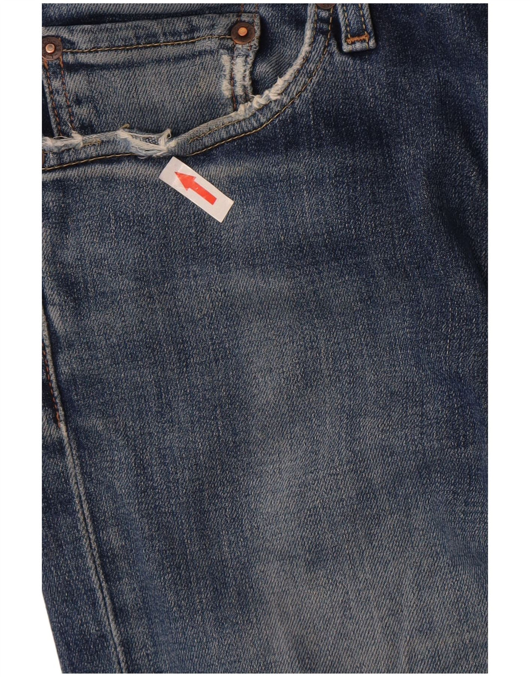 Calça jeans feminina Levi's 511 Slim W32 L34 azul algodão