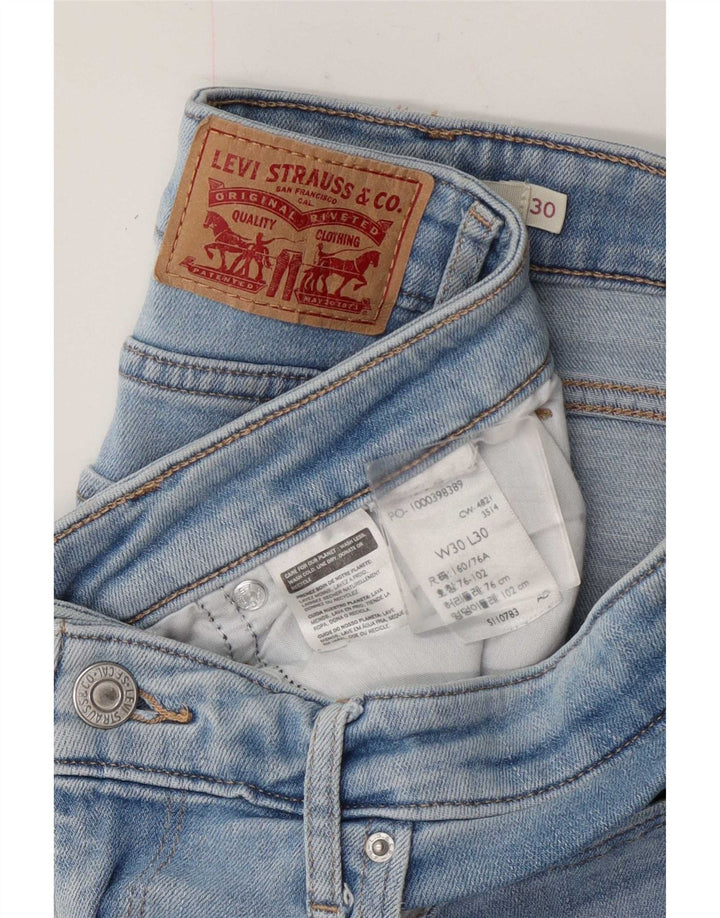Calça jeans feminina Levi's 725 High Rise Bootcut W30 L26 Azul
