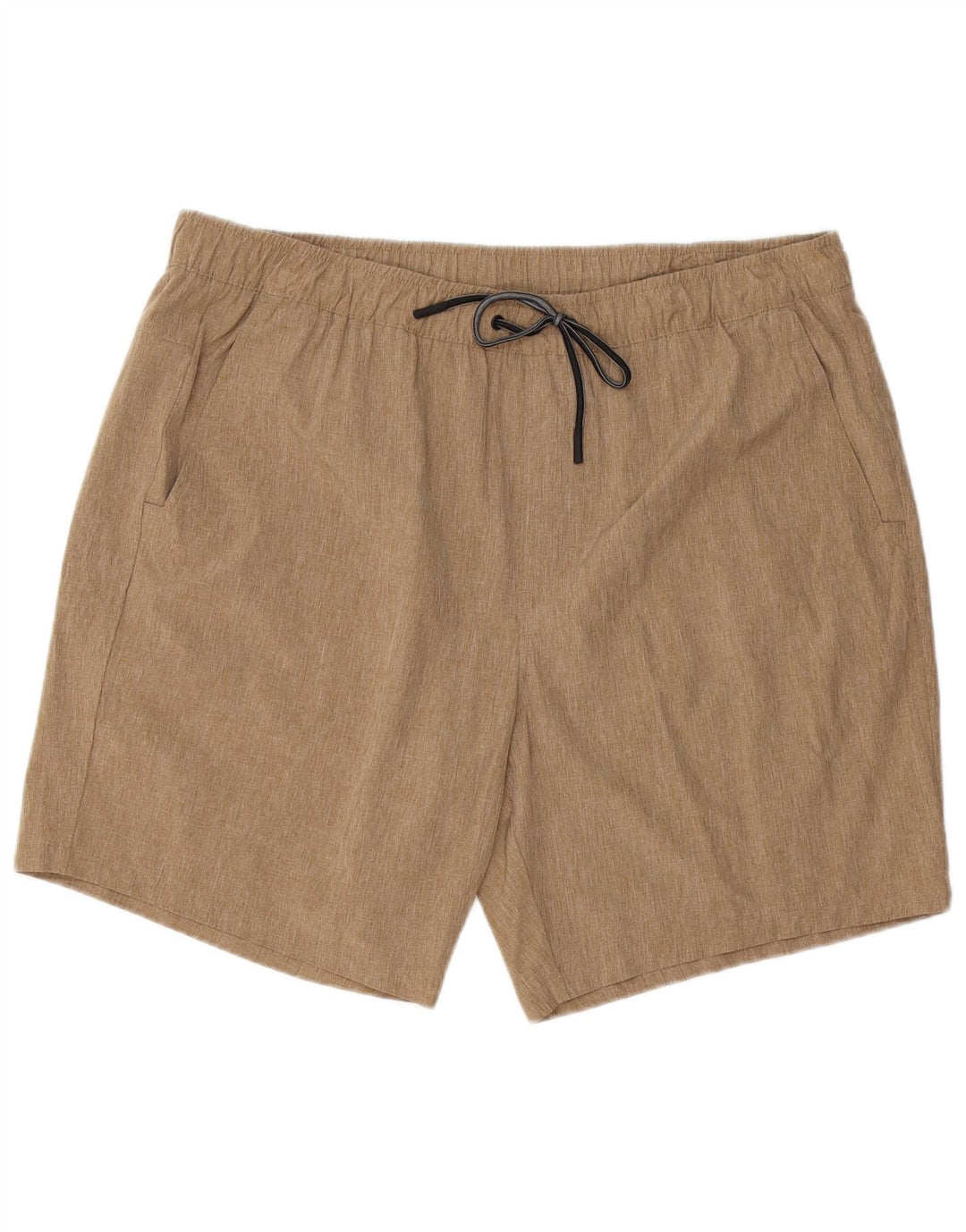 Eddie Bauer Mens Chino Shorts 2XL W42 Poliéster Bege