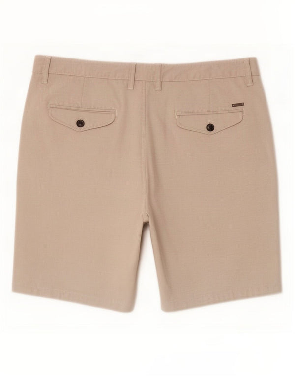 Zara Mens Chino Shorts EU 46 XL W36 Bege