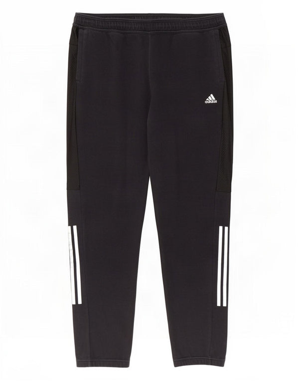 Adidas Mens Climacool Calças de treino Joggers XL algodão preto