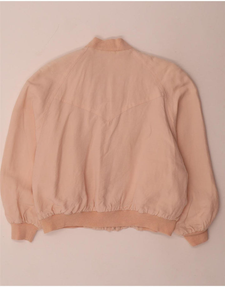 Jaqueta Bomber Oversized Feminina Vintage EU 40 Médio Rosa