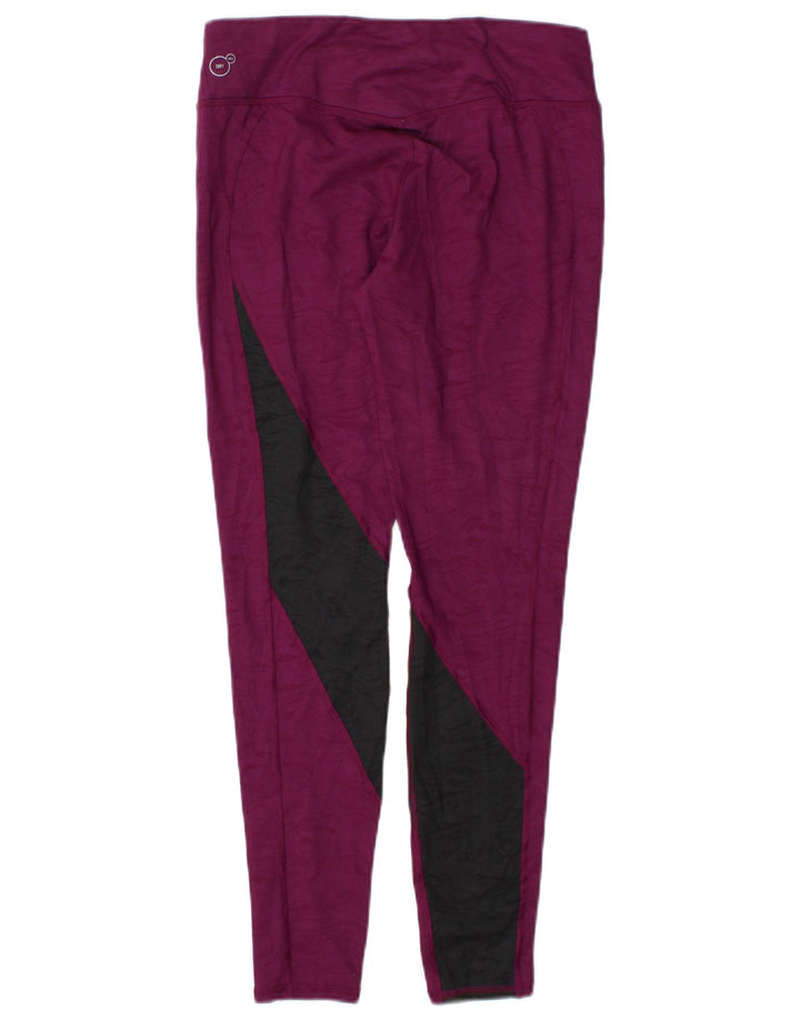 Leggings femininas Puma UK 12 médio roxo colorblock