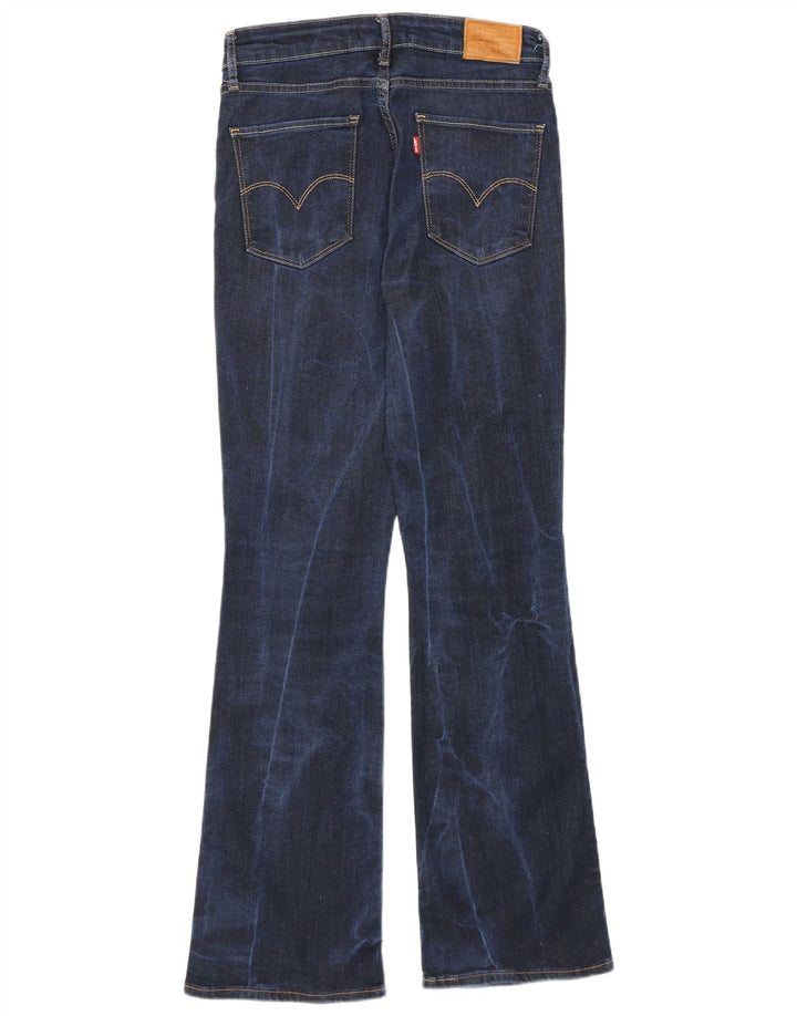 Calça jeans feminina Levi's 725 High Rise Bootcut W29 L30 Azul Marinho Lyocell