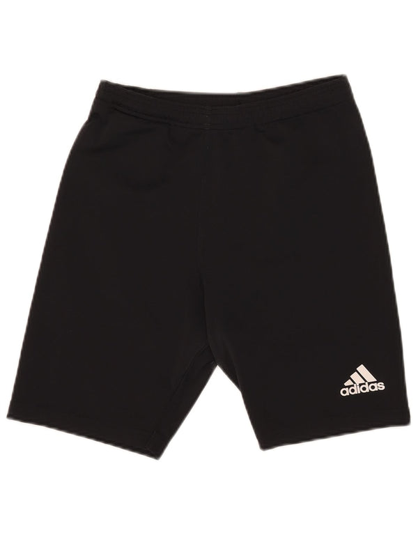 Shorts esportivos masculinos Adidas pequenos pretos