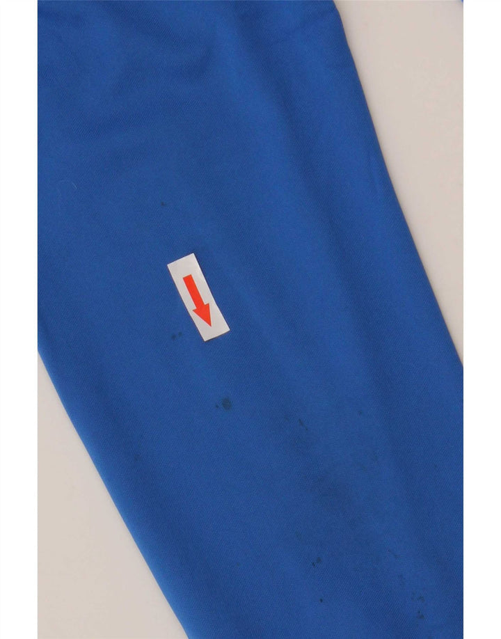 Jaqueta Nike Mens Dri Fit Tracksuit Top Grande Azul Colorblock Poliéster