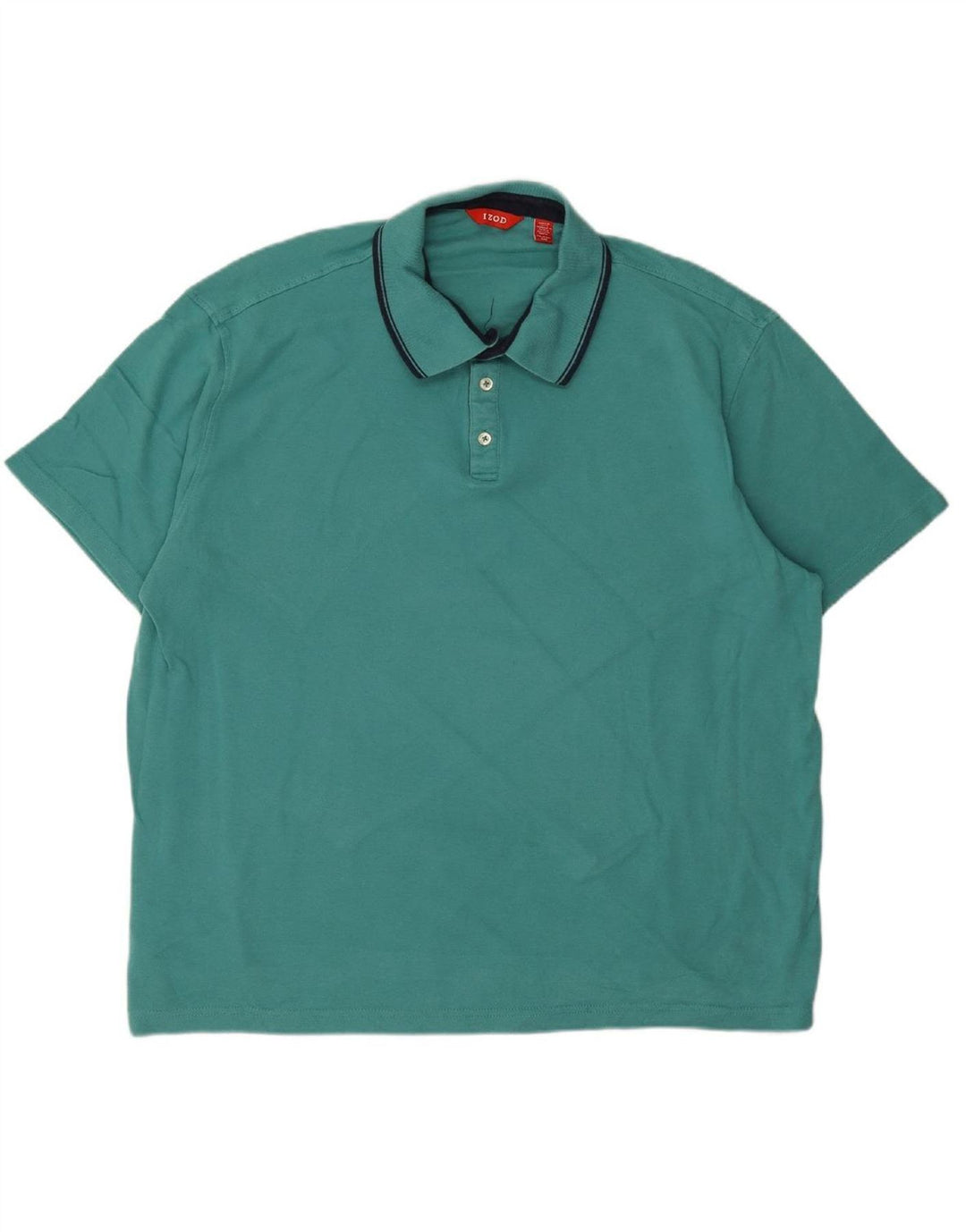 Camisa polo masculina IZOD 2XL algodão verde