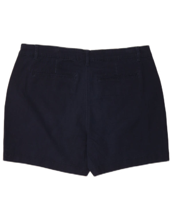 Shorts Chino Feminino Mountain Warehouse Reino Unido 16 Grande W34 Azul Marinho Algodão