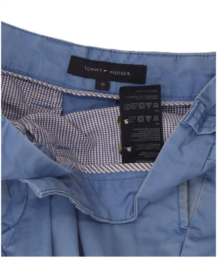 Shorts Chino Masculino Tommy Hilfiger W31 Algodão Azul Médio