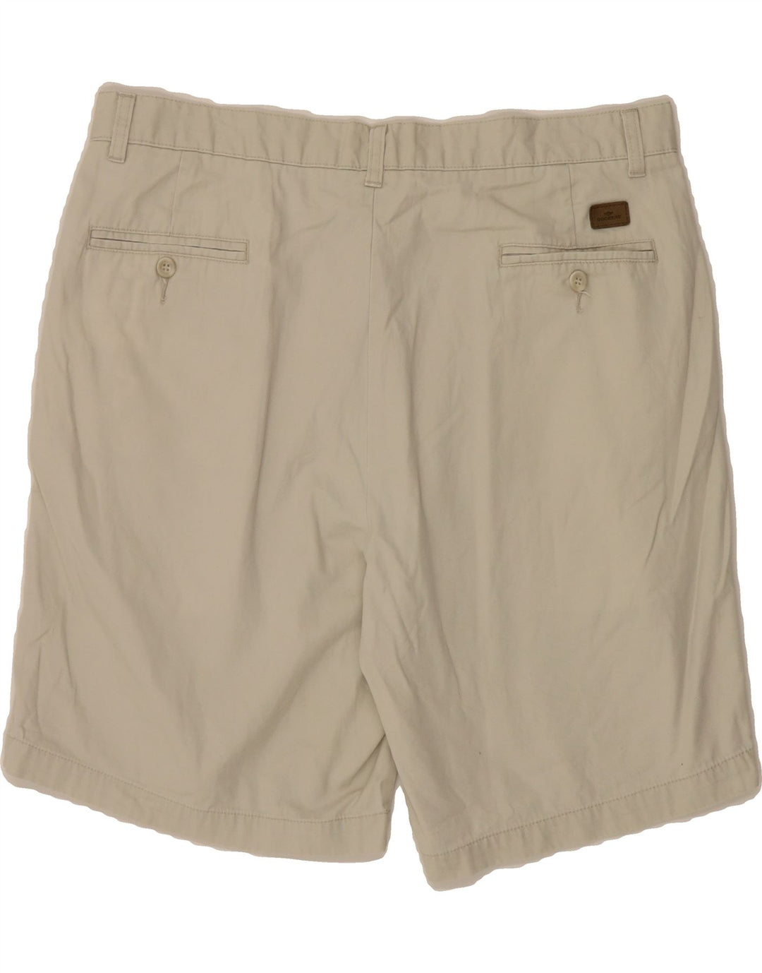 DOCKERS Mens Pegged Chino Shorts W38 XL Beige Cotton Vintage Dockers and Second-Hand Dockers from Messina Hembry 