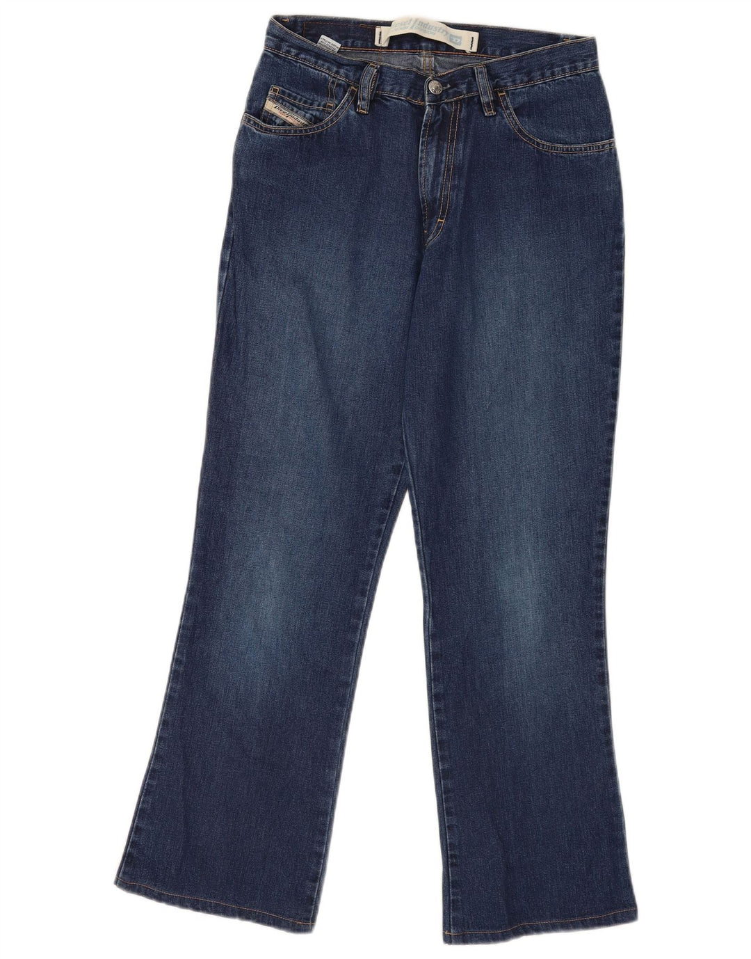 Diesel Masculino Bootcut Jeans W31 L28 Azul Algodão