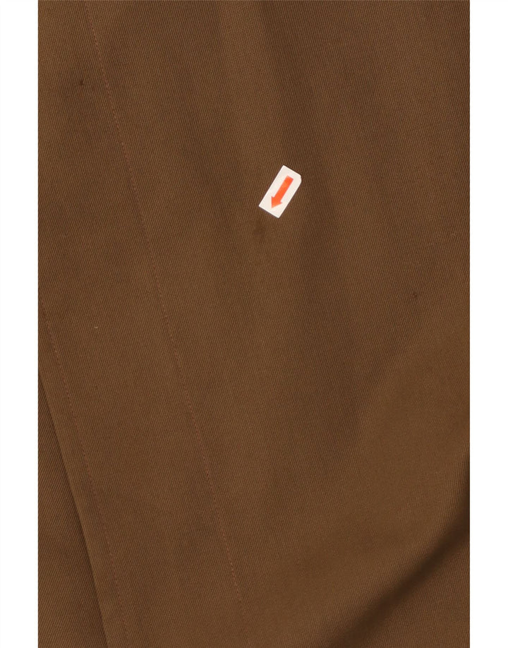 Sobretudo masculino vintage UK 38 médio cáqui