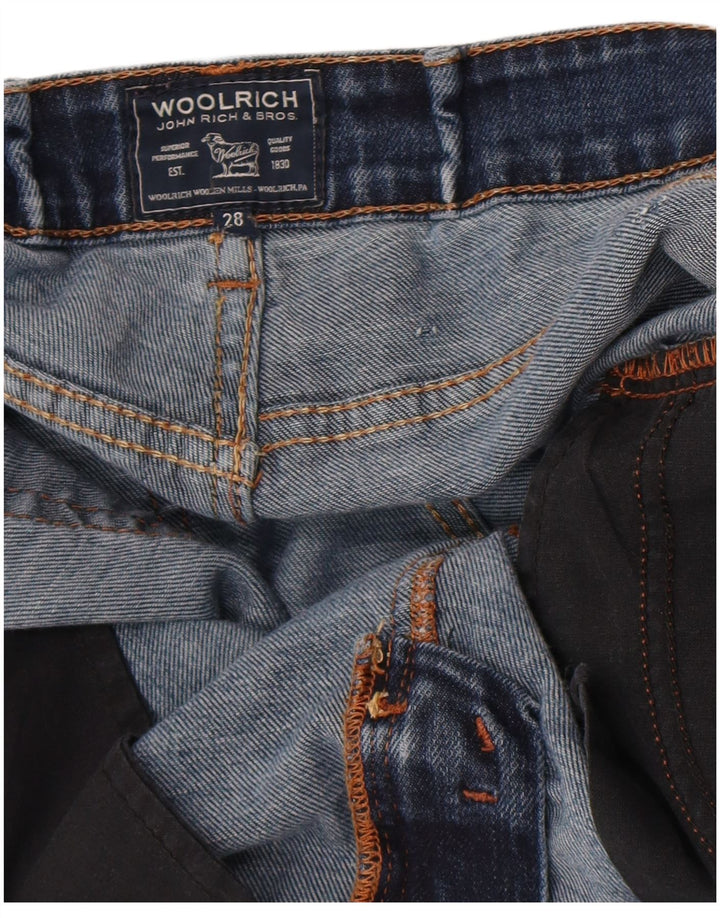 Jeans Slim Feminino Woolrich W28 L28 Azul