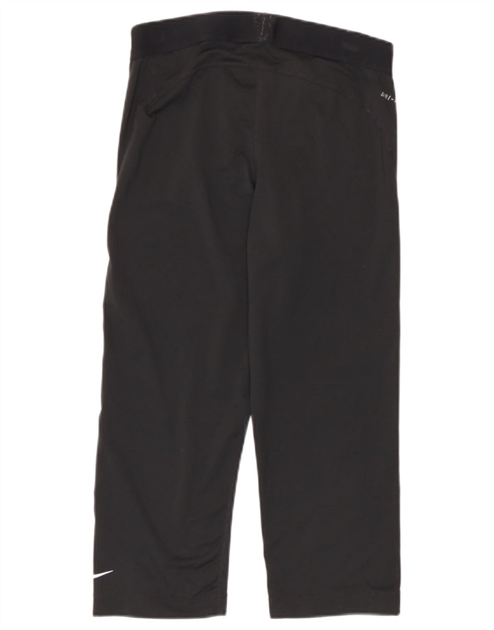 Leggings Nike Dri Fit Graphic Capri UK 12 Médio Preto Poliéster
