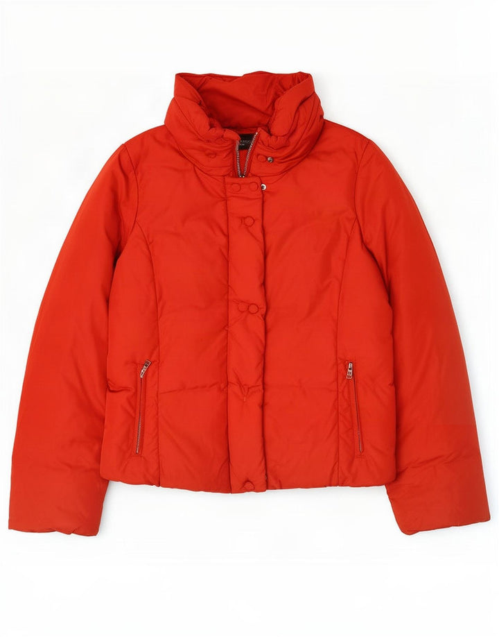 Jaqueta acolchoada de fim de semana feminina Max Mara Reino Unido 14 médio vermelho