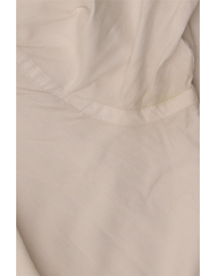 Camisa masculina Roberto Cavalli tamanho 41 16 grande algodão branco
