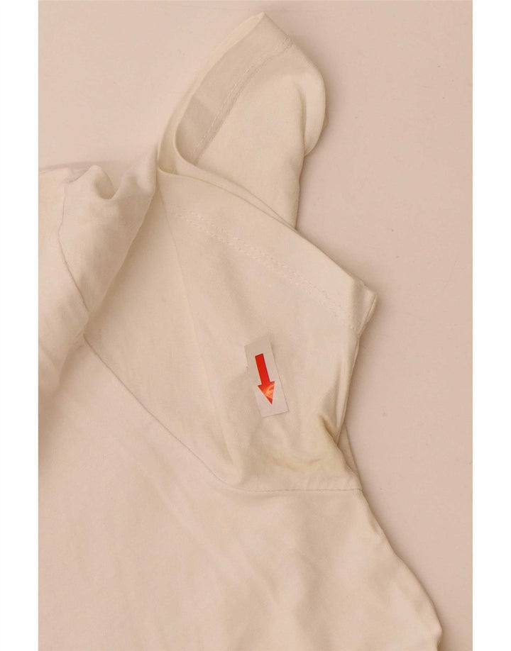 Camiseta gráfica masculina Levi's Top médio algodão branco