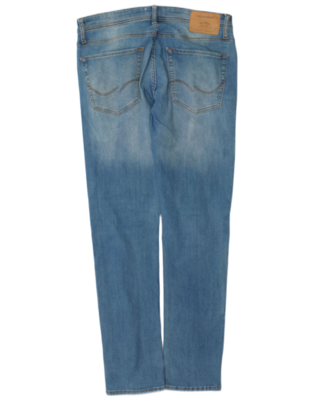 Jack & Jones Mens Slim Jeans W32 L32 Azul Algodão