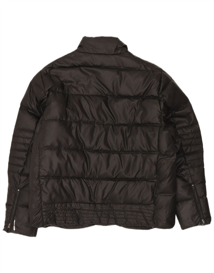 Jaqueta acolchoada masculina Dkny UK 42 XL poliéster preto