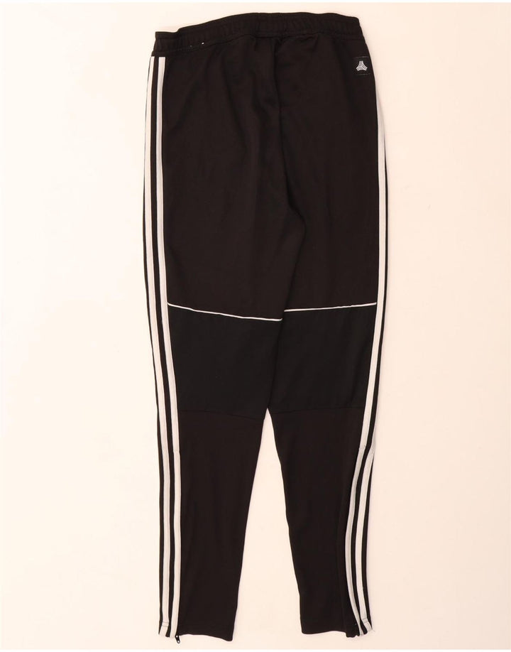 Calças de treino femininas ADIDAS UK 6 XS preto poliéster