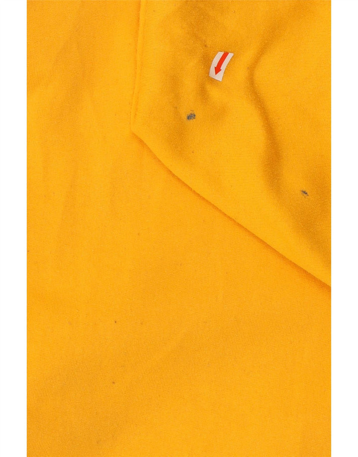 Jumper com capuz gráfico masculino Champion XL amarelo colorblock