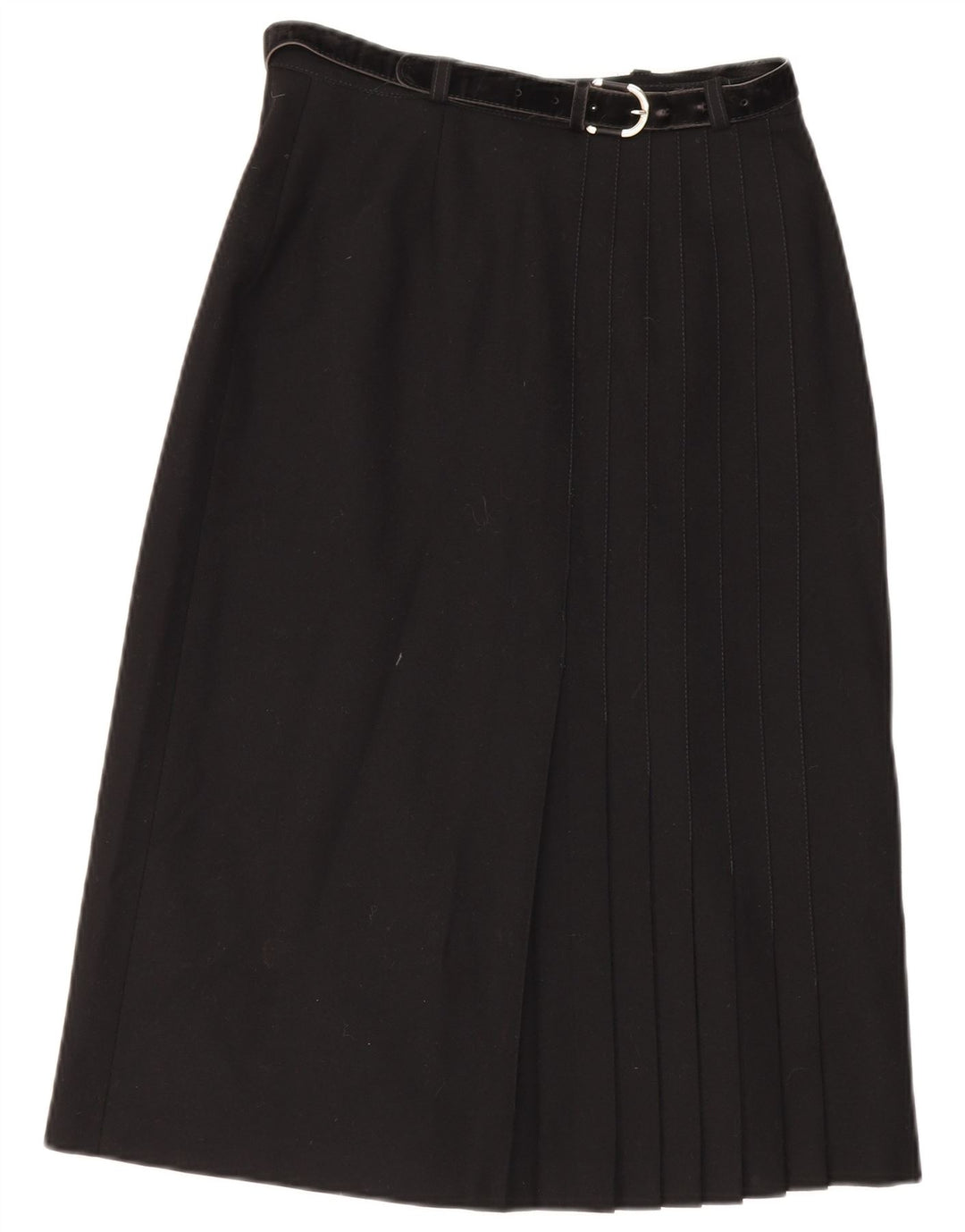 Saia vintage feminina linha A W28 médio preto