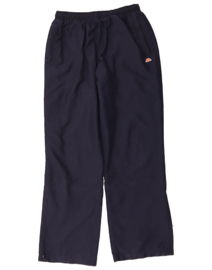 Calça de treino feminina Ellesse UK 14 poliéster azul marinho médio