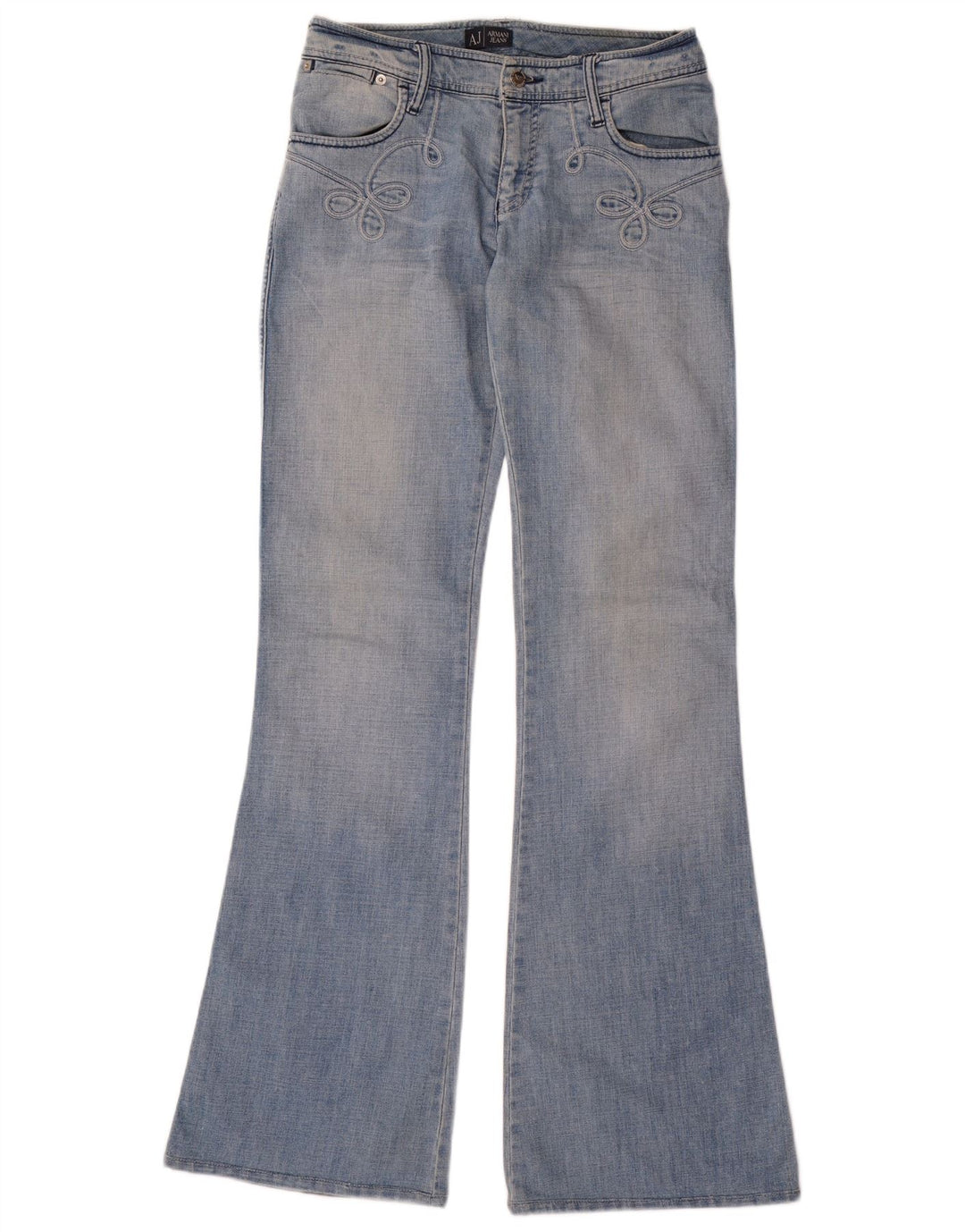 Calça jeans feminina Armani W29 L35 azul