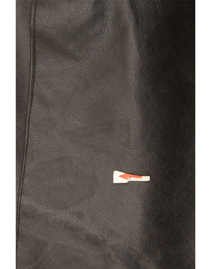 Casaco de couro masculino Blustaff UK 38 couro preto médio