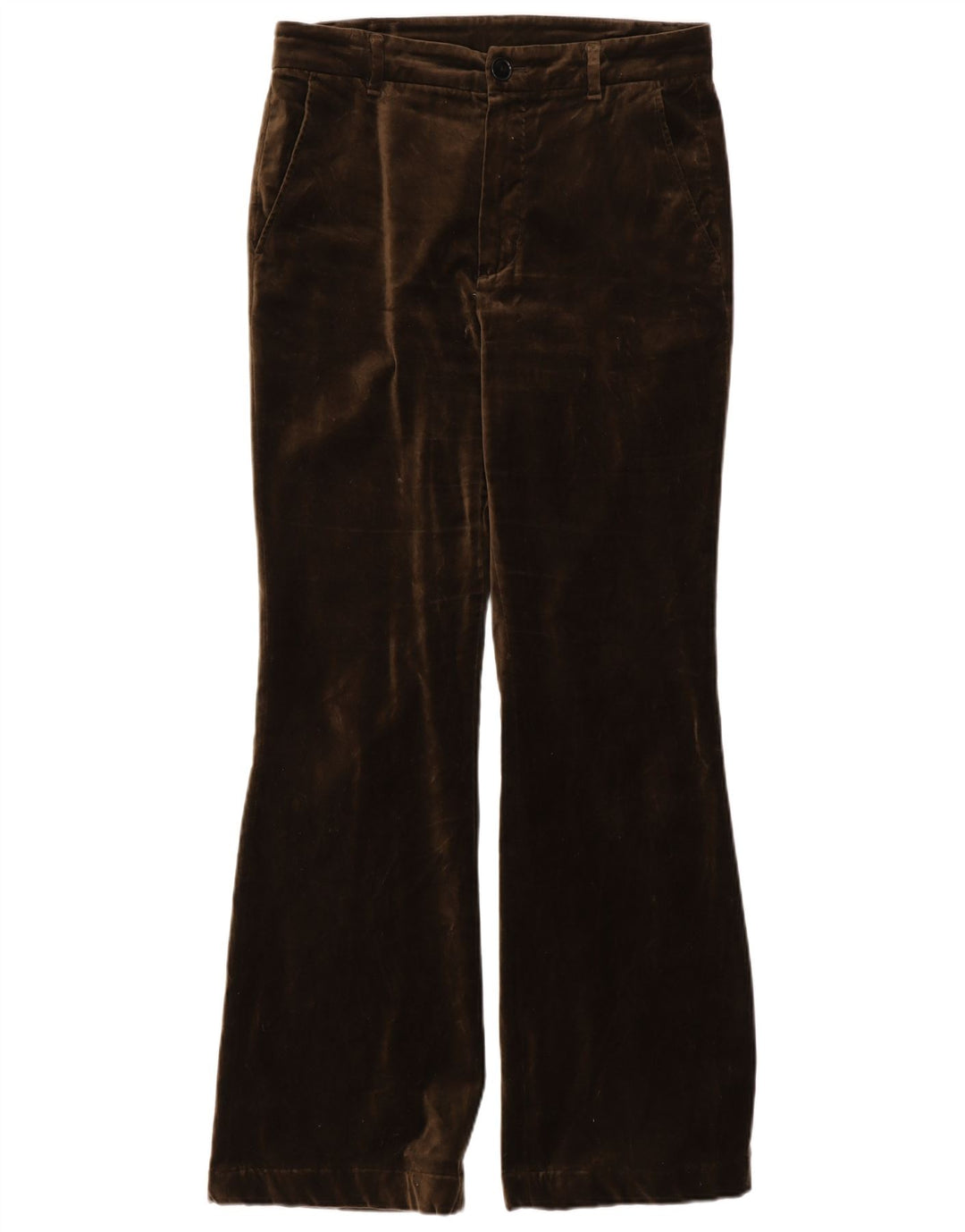 Calça Chino Feminina Massimo Dutti Bootcut EU 38 Pequeno W28 L30 Marrom