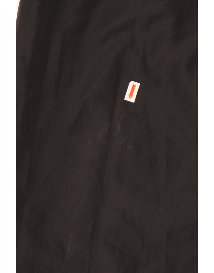 Calça de treino masculina ADIDAS Climalite UK 44/46 grande poliéster preto