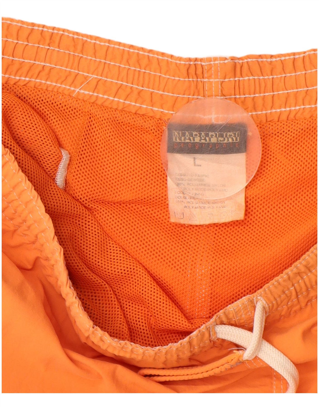 Shorts de natação masculino NAPAPIJRI grande laranja poliamida