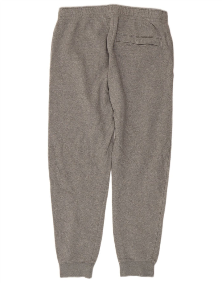 Calça de treino masculina Nike Joggers pequeno cinza manchado de algodão