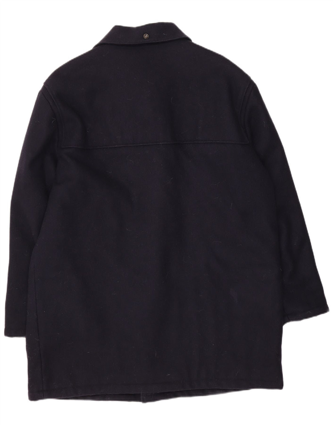 Casaco Duffle Masculino North Pole UK 42 XL Lã Azul Marinho