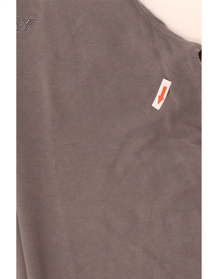 Camisa polo masculina Carrera XL cinza algodão