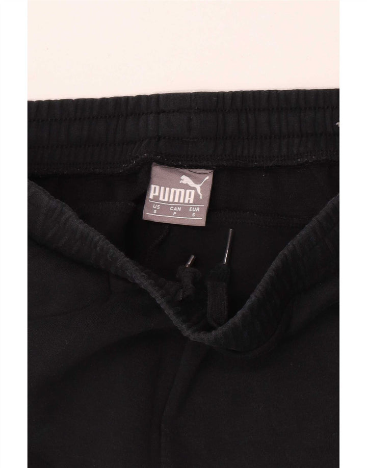Calça de treino feminina Puma UK 8 pequena preta