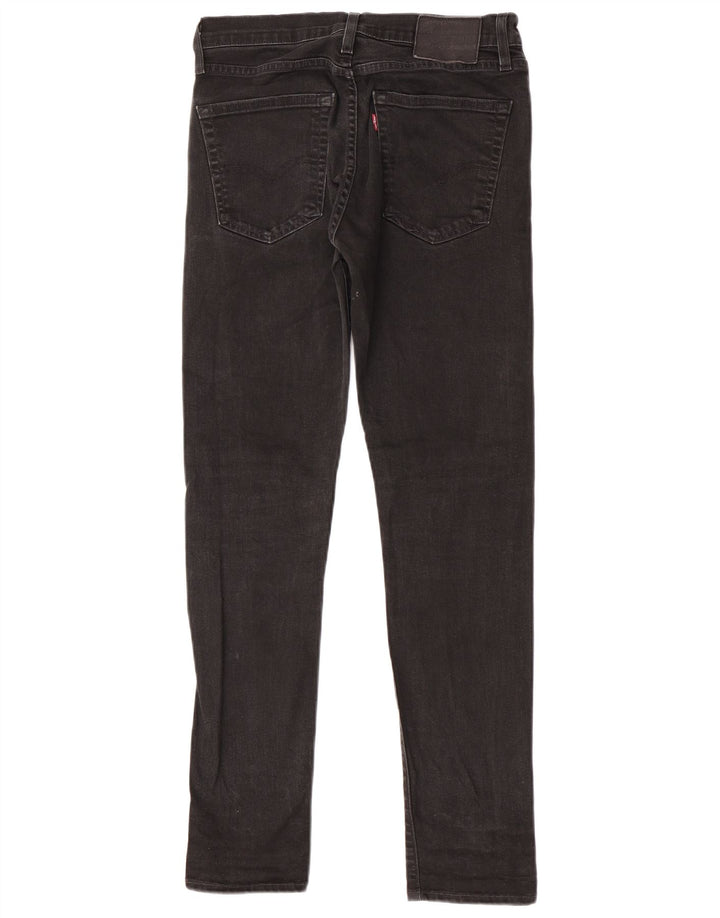 Jeans skinny masculino Levi's W30 L32 algodão preto